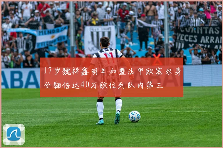 17岁魏祥鑫明年加盟法甲欧塞尔身价翻倍达40万欧位列队内第三